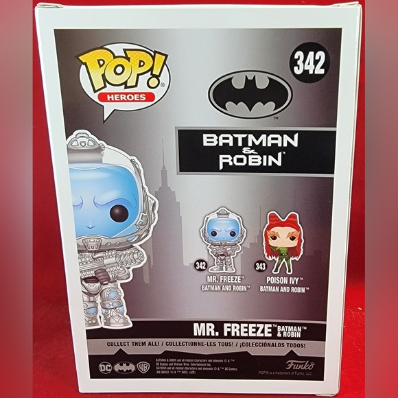 Mr. Freeze batman & robin funko # 342 (nib) Brand new mr. Freeze funko - Picture 7 of 7